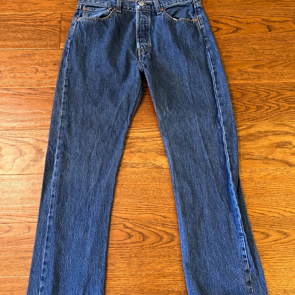 Levi's Men's‎ Straight Blue Jeans